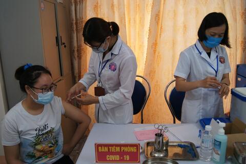 Tỉnh Lai Châu triển khai tiêm vắc xin phòng Covid-19 đợt 2