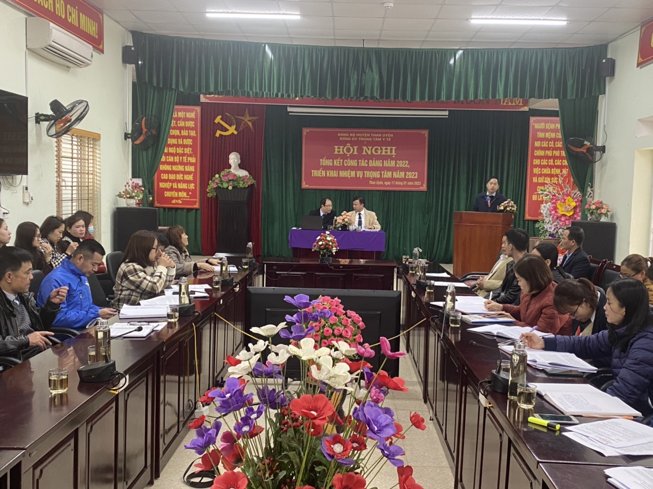 Đc Trần Quang Chiến - Phó Chủ tịch UBND phát biểu chỉ đạo tại Hội nghị